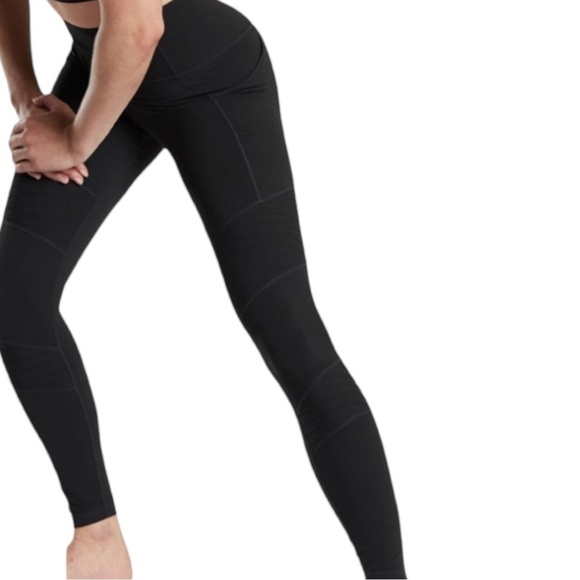 NEW Athleta Inclination Black Moto Tights Leggings XXS - Picture 2 of 10